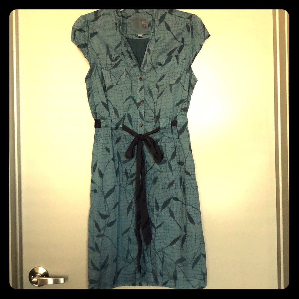 Button down Anthropologie dress